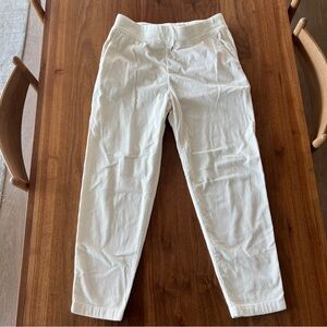 James Perse Jumbo Corduroy Relaxed Pants Cream